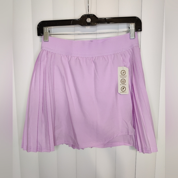 L.A Image Pants - NWT L.A Image Lilac pleated skort tennis skirt large